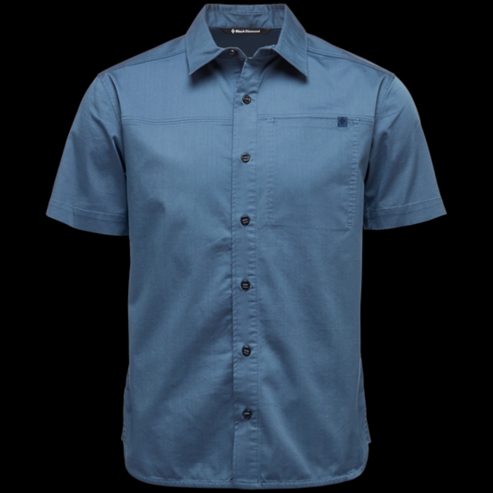Black Diamond SS Stretch Operator Short Sleeve Button Shirt - Men's Small